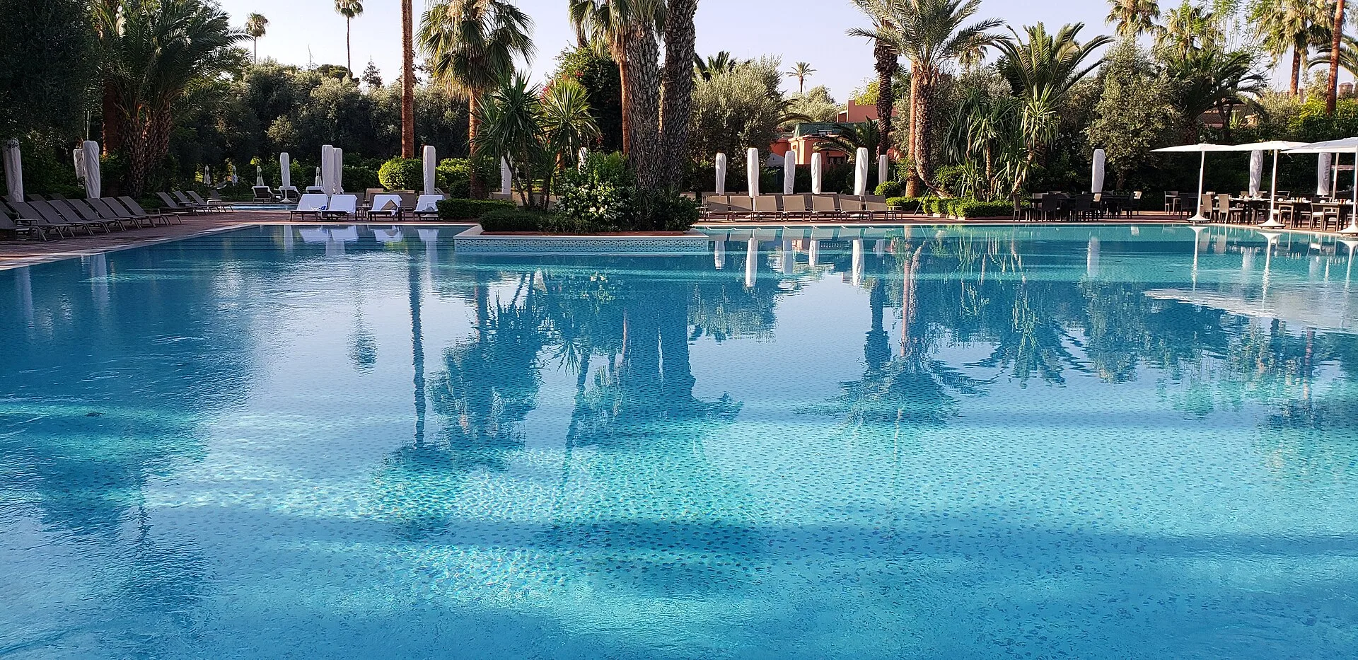 La Mamounia Marrakech met klassieke Marokkaanse architectuur en tuin
